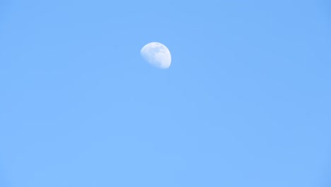 moon passing by, beautiful time lapse capturing clouds and moon moving