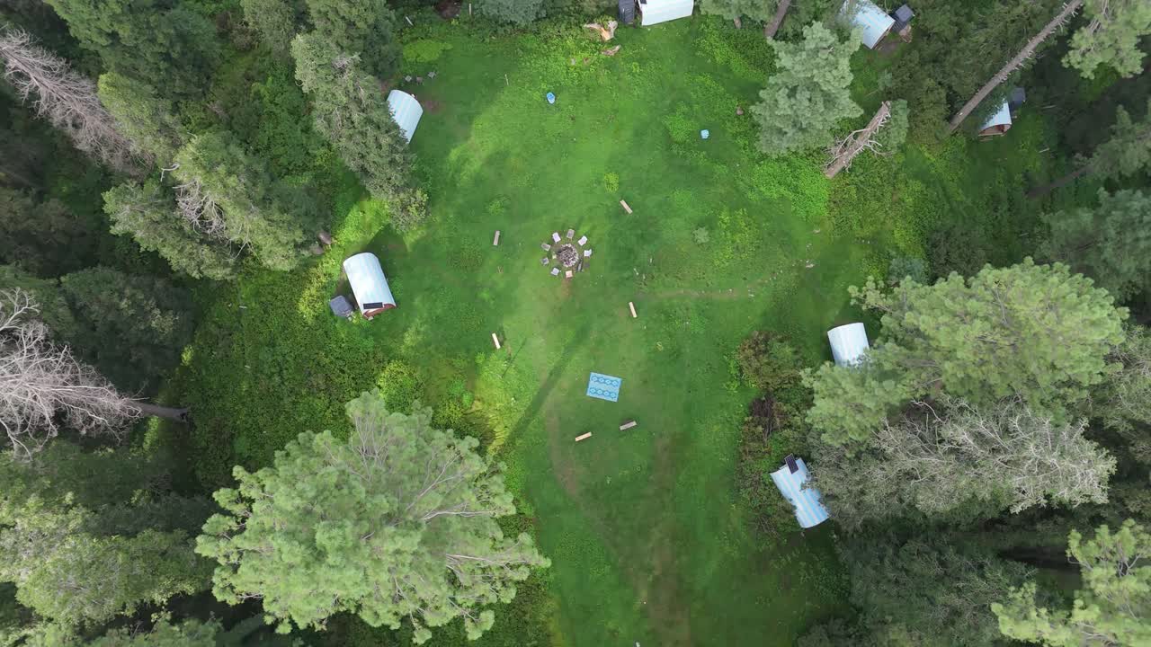 Cinematic 4K Drone View Aerial Magic Over Thandiani