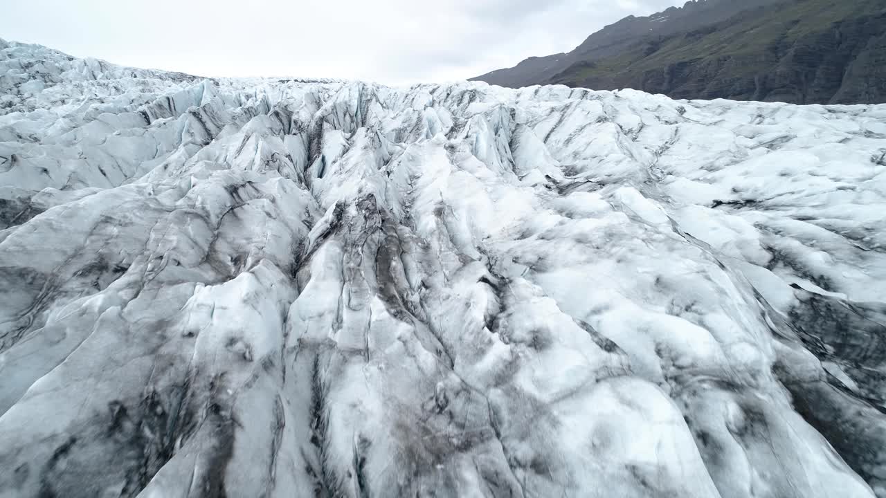 아이슬란드의 빙하 풍경