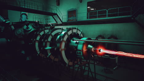 Electric-plasma-in-futuristic-reactor
