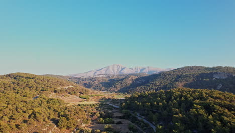 serene mountain landscape with lush greenery during clear daytime