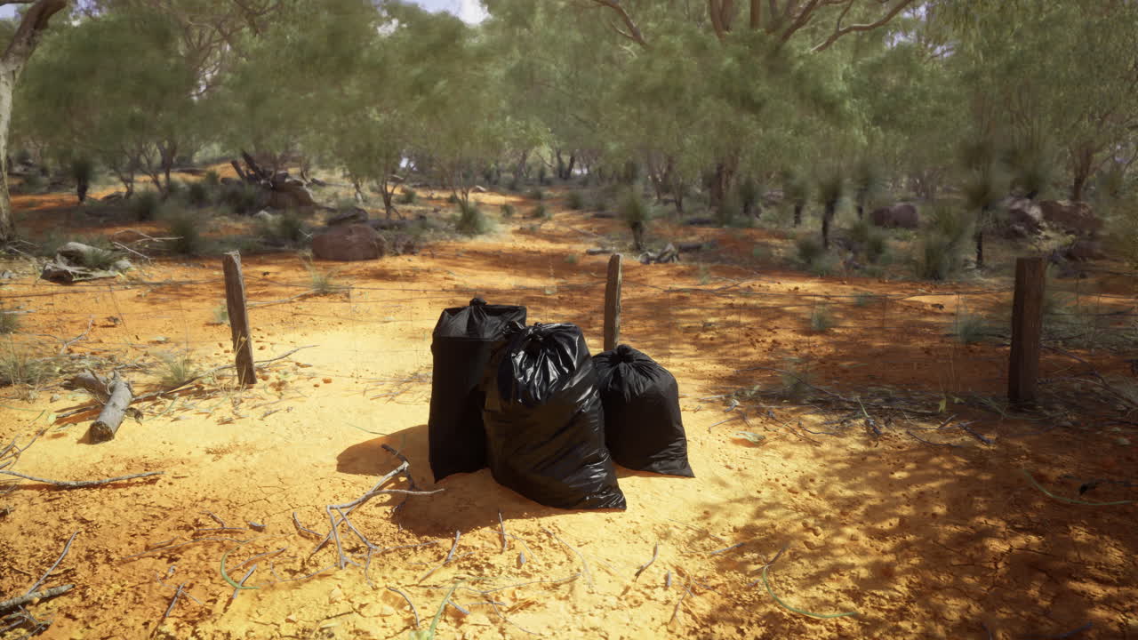 Litter in dry areas highlights the need for conservation efforts