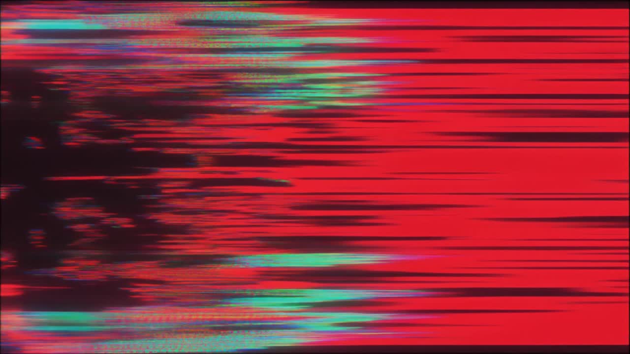 Abstrakt digital glitch-støj og forvrængningsbaggrund