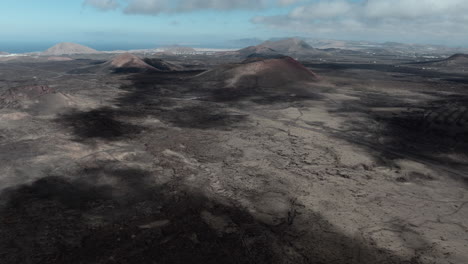 volcanic landscape in the canary islands