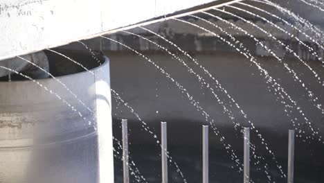 water leakage from a tank