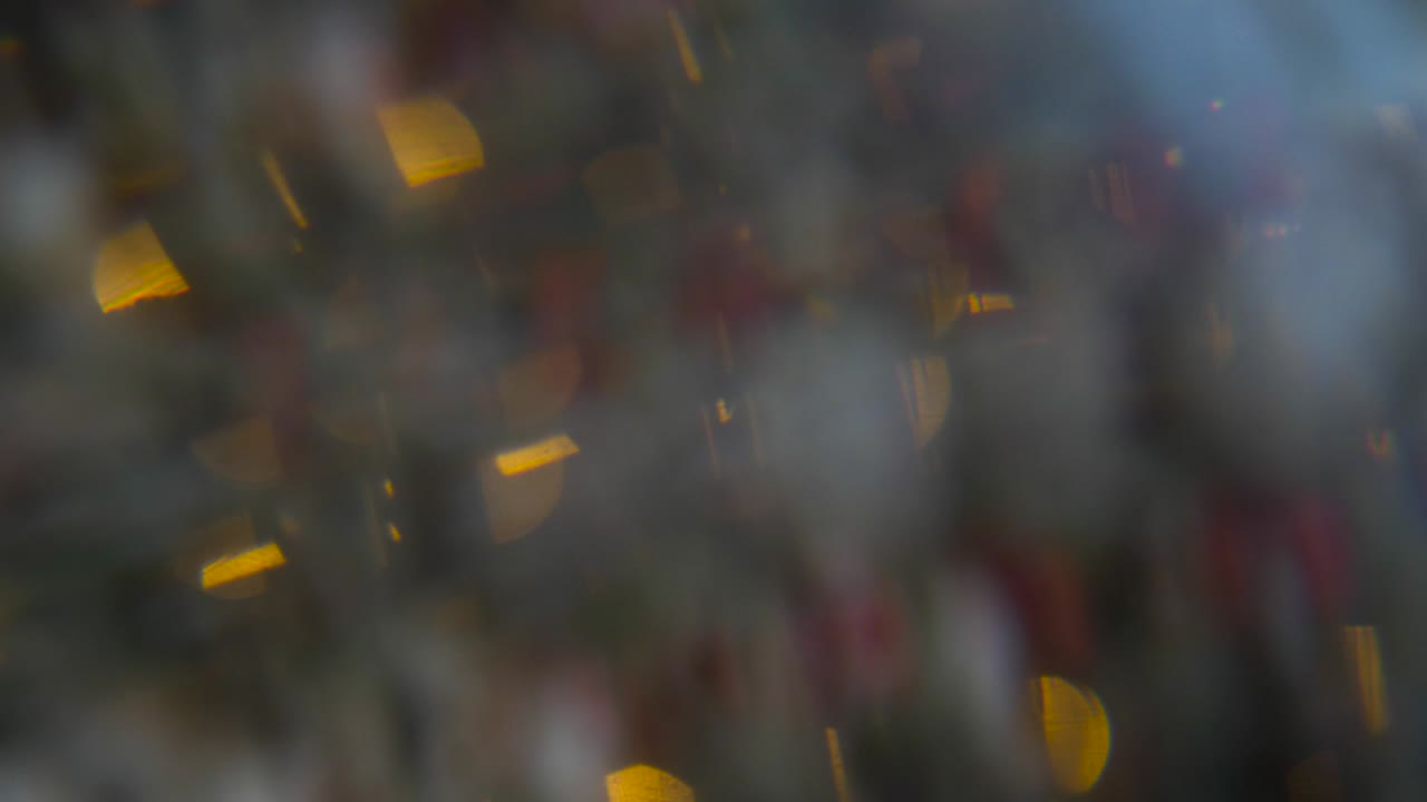 abstracción de guirnaldas que parpadean