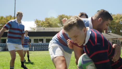 rugby-players-fighting-for-ball-4K-4k