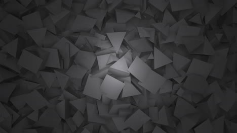 motion dark black geometric shapes abstract background