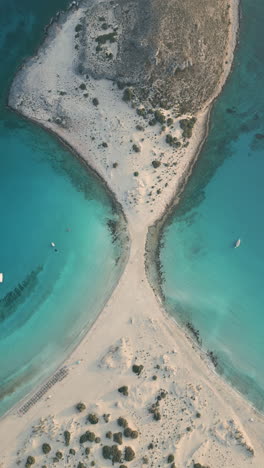 drone shot of greek islands