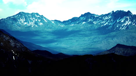 beautiful panoramic view of the mountains