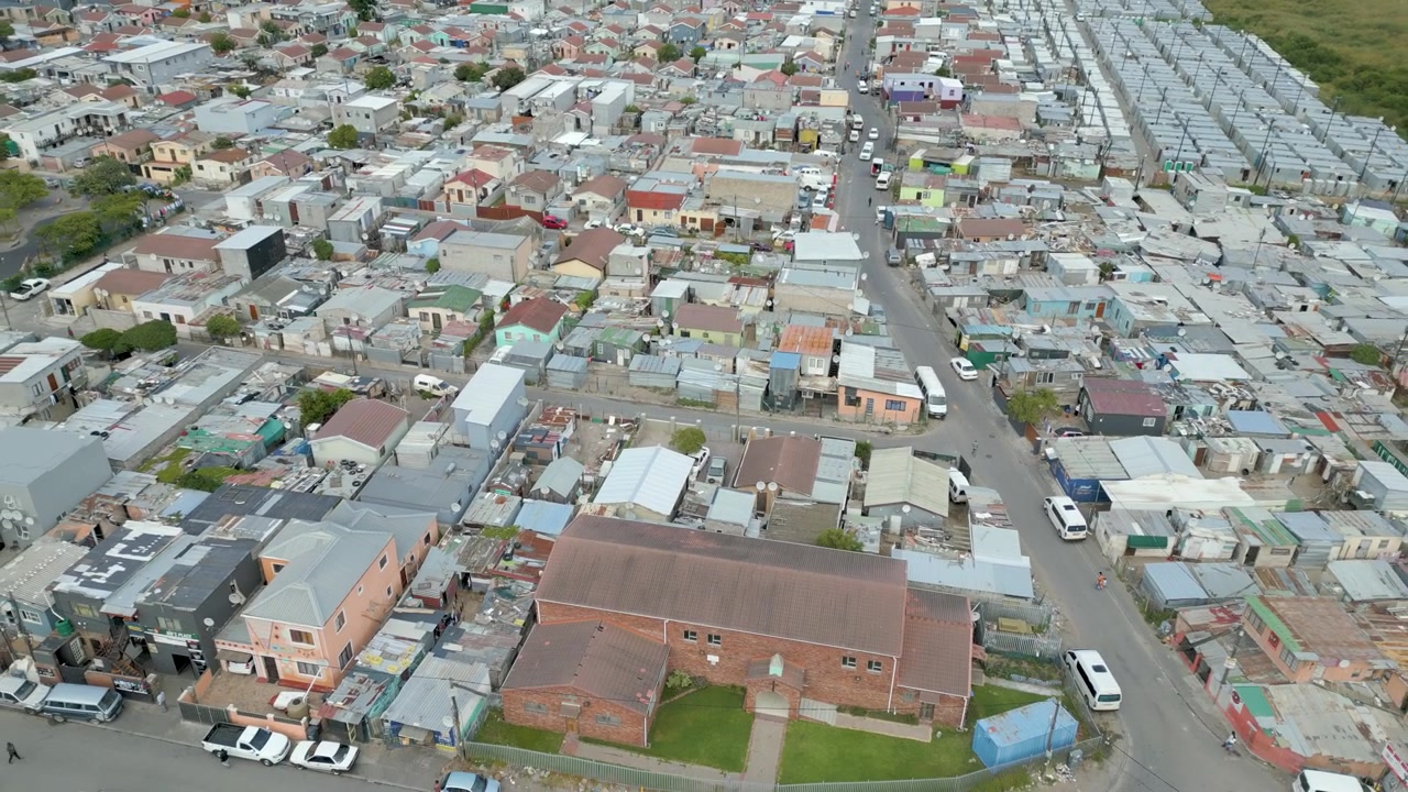 Cape Town Township near Fishhoek, Masiphumelele
