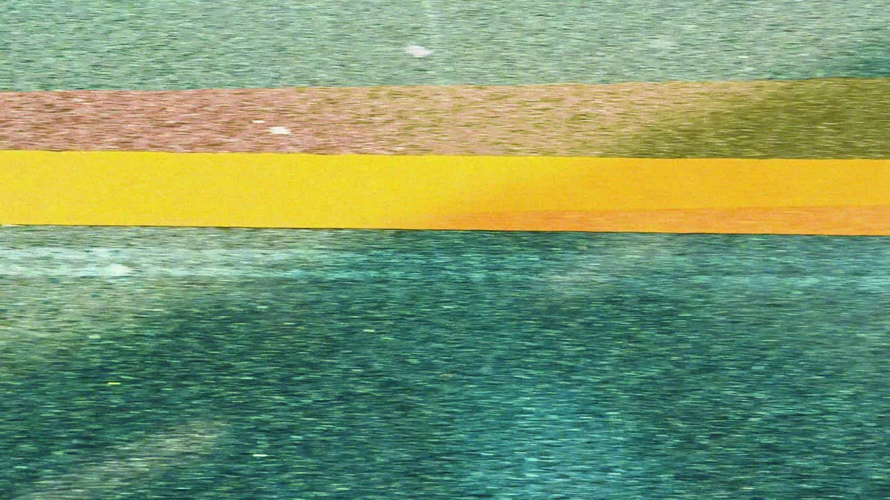 Abstract Zoetropic Visual of road signage, great for VJ loops, overlays, transitions