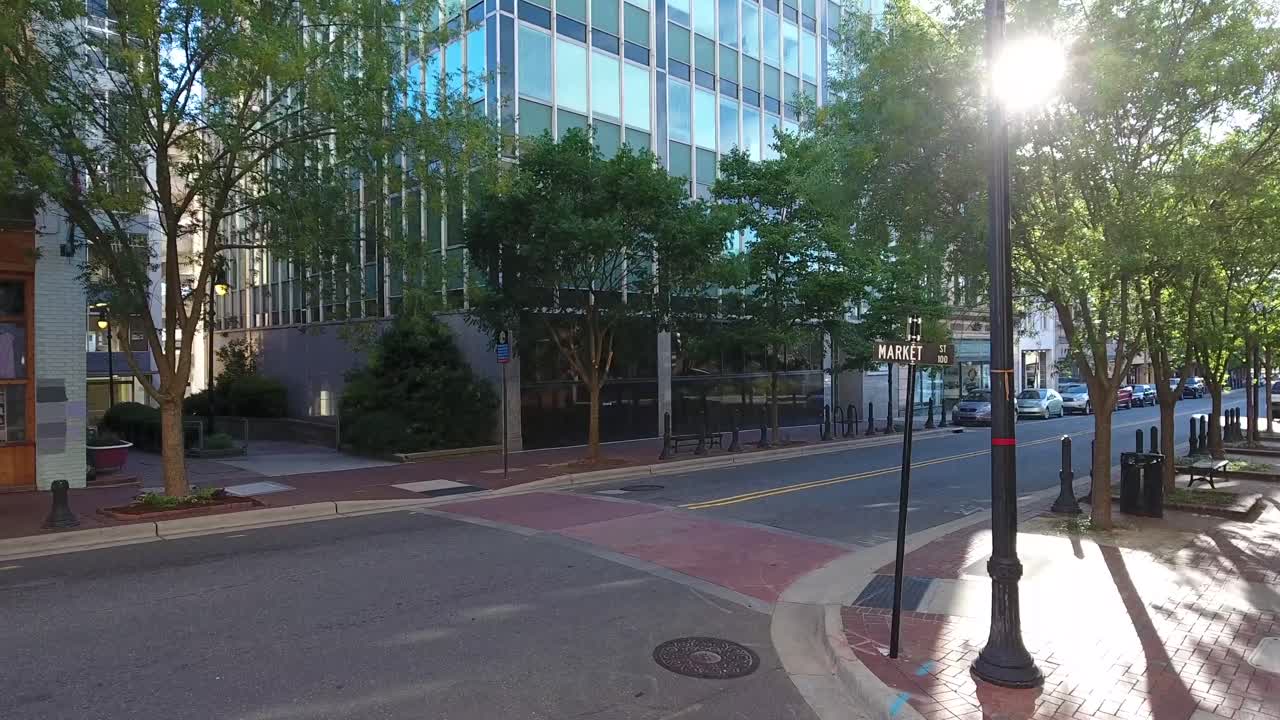 Downtown Market Street on a Sunny Day