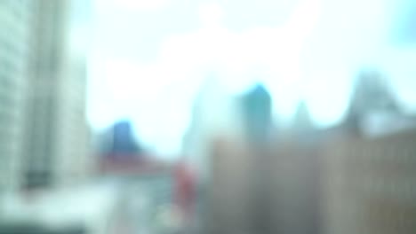 el bokeh de la ciudad colorido, el fondo abstracto, el bokeh la ciudad