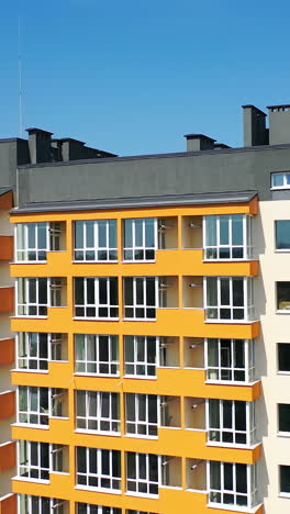 street of modern residential district
