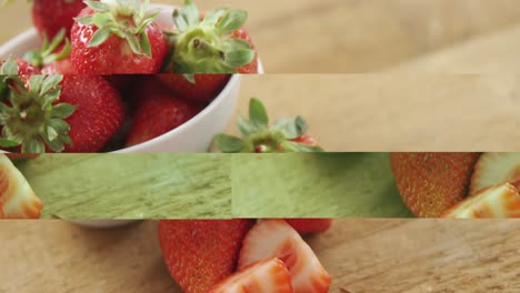 Close-up-of-fresh-strawberries-in-bowl