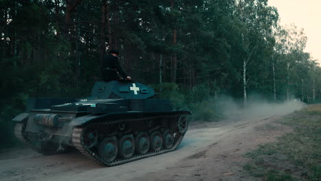 wwii tank reenactment
