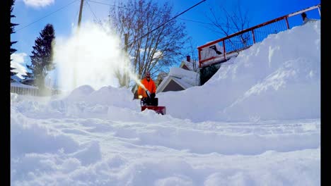 Man-clearing-snow-with-snow-blower-4k