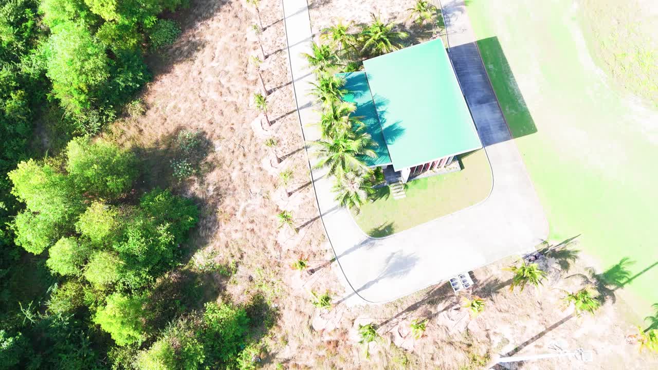 Aerial View Tilt of the Beach Bãi BiểN Bình Tiên.