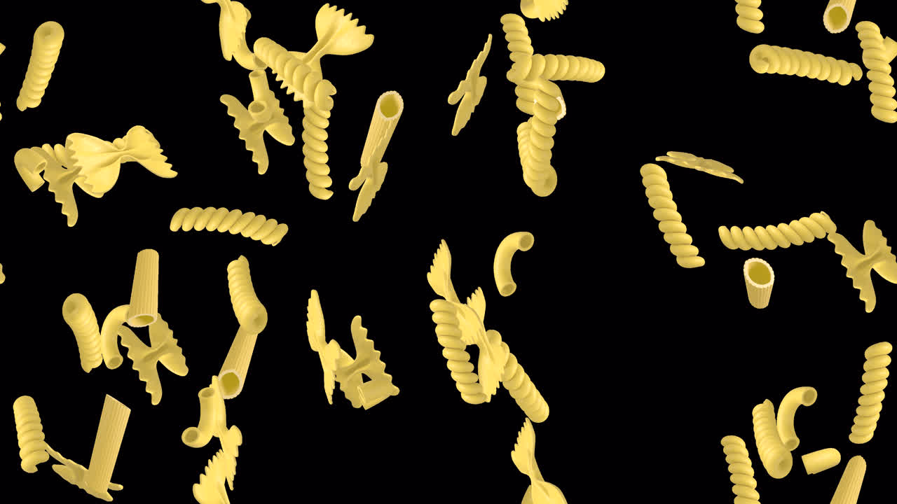 PASTA Italy loop tile swirling with alpha