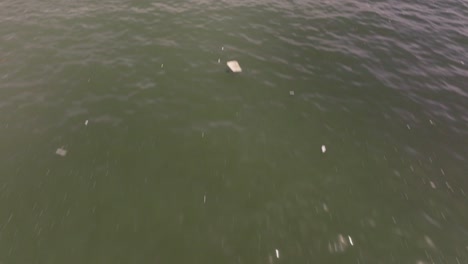 aerial topdown shot then revealing panama casco antiguo and cerro ancón