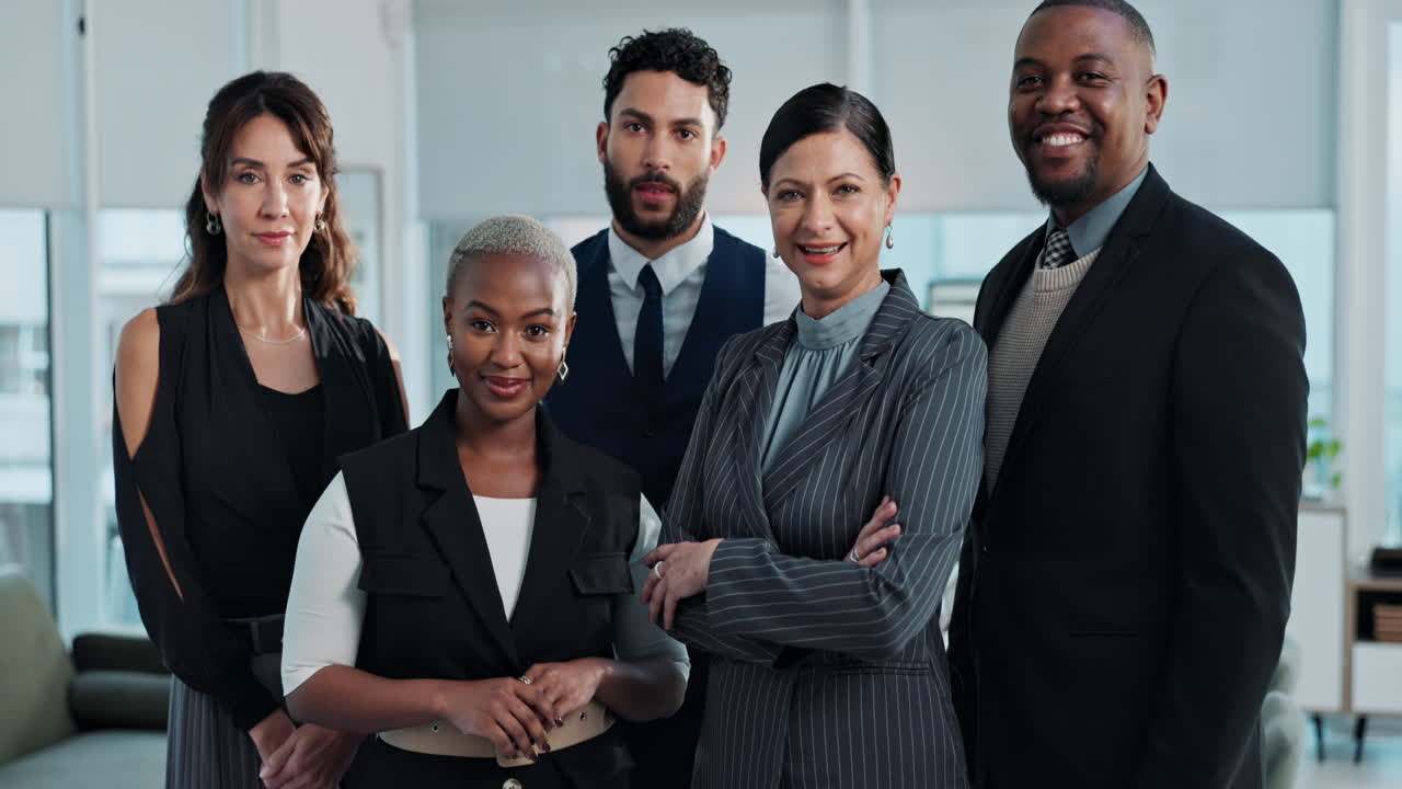 Diverse and Successful Business Team