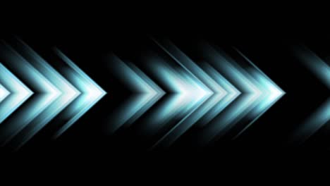 blue abstract glowing arrows tech motion background