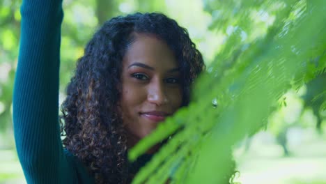 A-pretty-east-indian-girl-enjoying-a-sunny-day-on-the-tropical-island-of-Trinidad