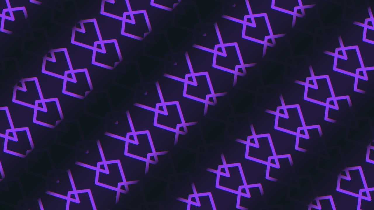 patrón de diamante en zigzag púrpura y negro