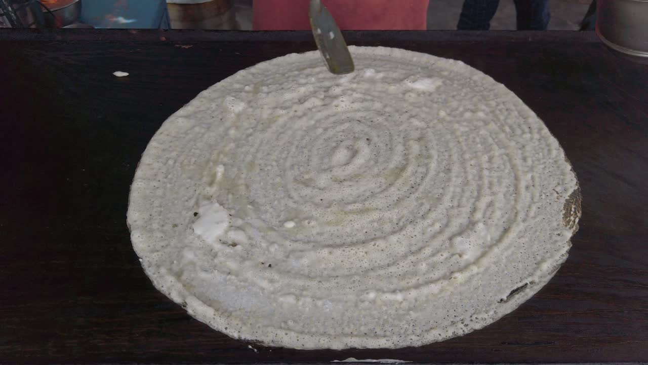 un manjar popular del sur de la india, el dosa es un delicioso alimento de confort
