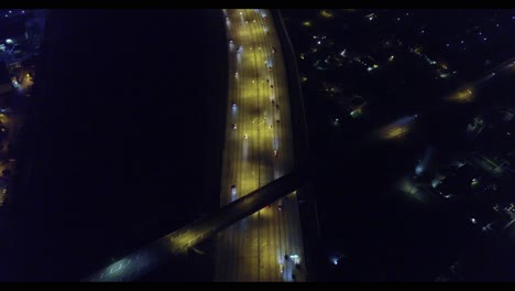 cool night shot of traffic in south florida