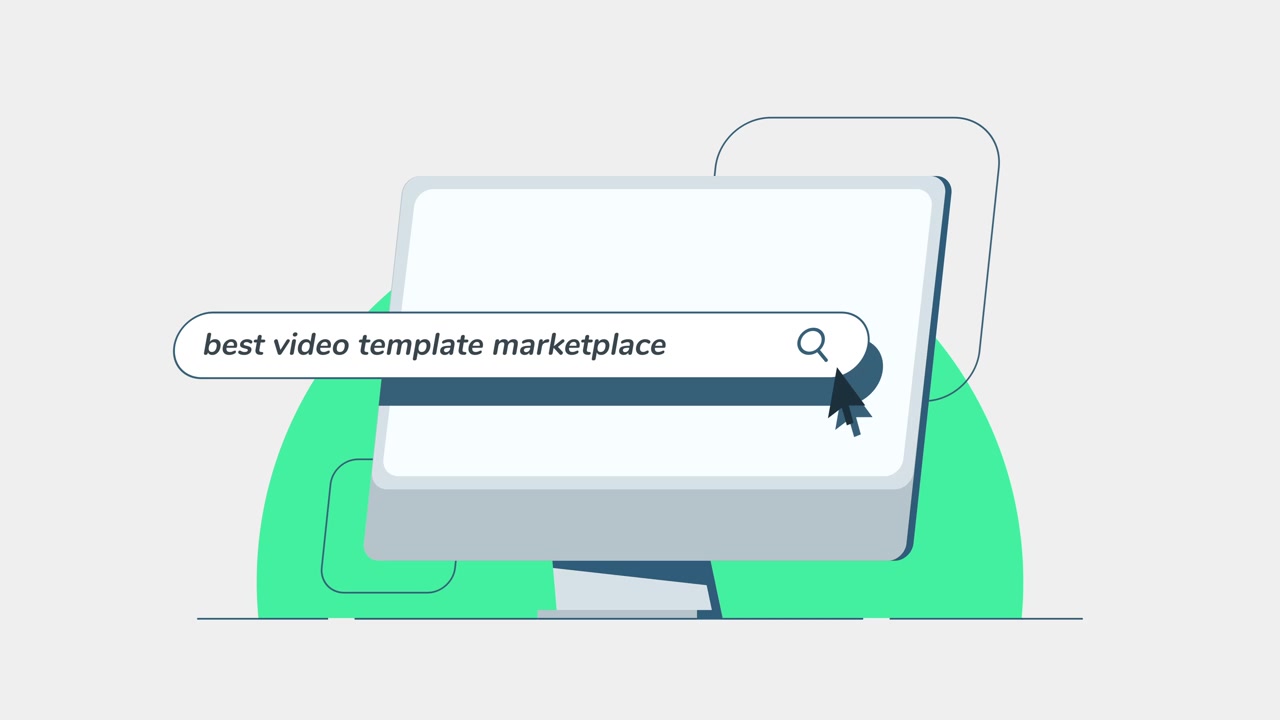 Flow Search Bar Logo Reveal