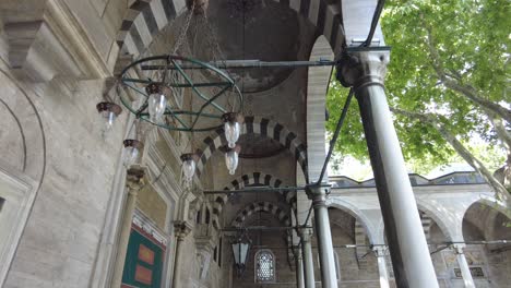 interior of a historical mosque