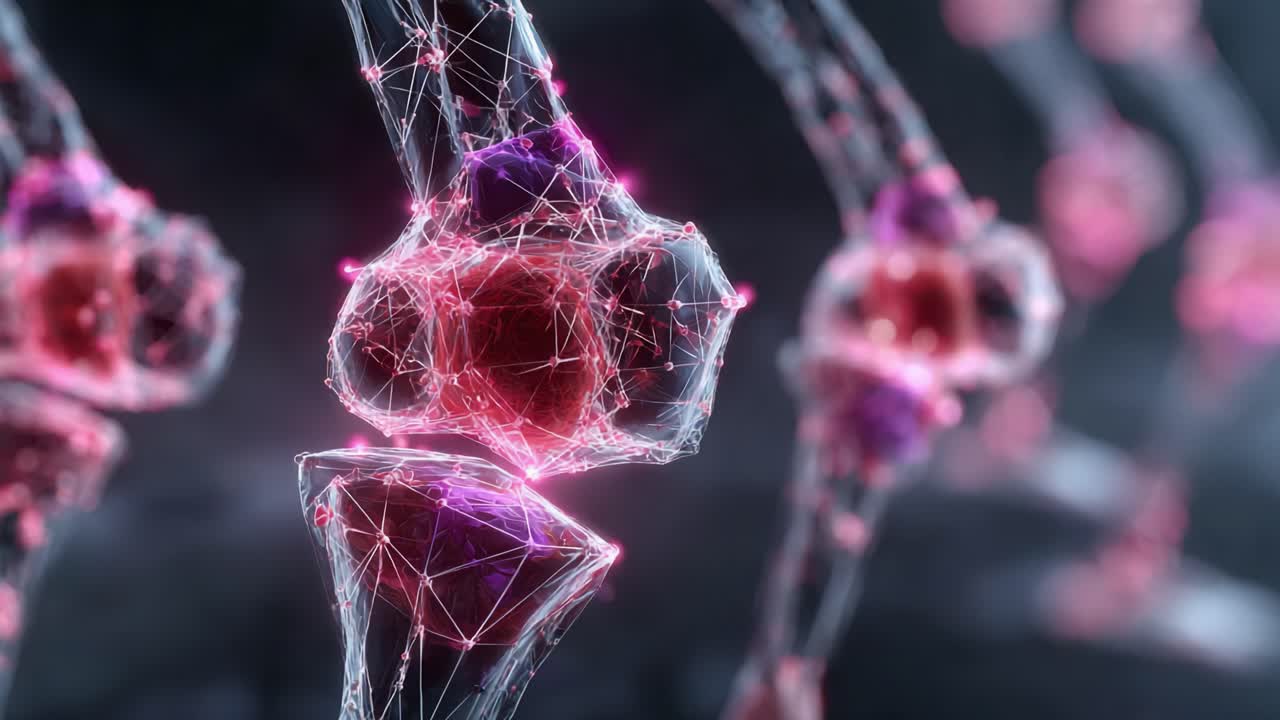 Una visualizzazione futuristica di neuroni interconnessi all'interno di un sistema nervoso digitale, che mostra la complessità e l'eleganza della connettività sinaptica