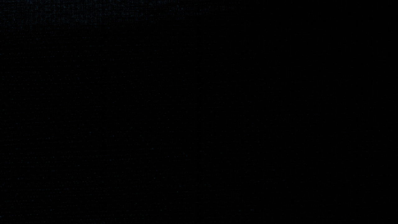 Digital Glitch Effect on Black Background