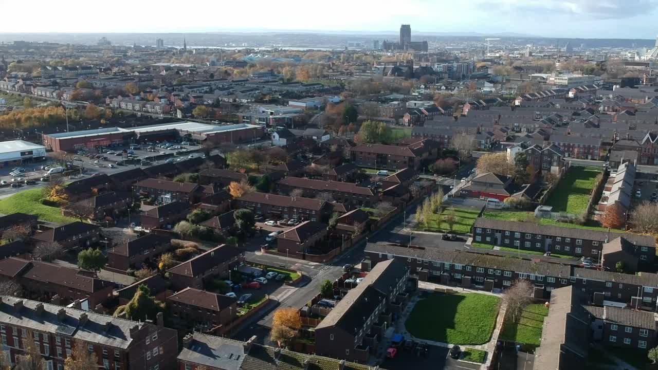 vista de la zona de liverpool de kensington