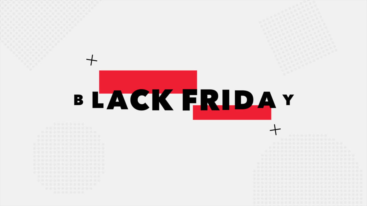 viernes negro en degradado moderno blanco con rayas rojas