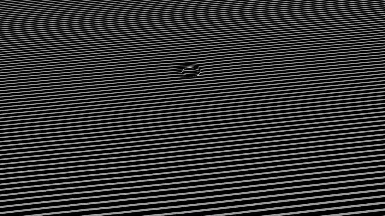 Абстрактный волновой шаблон