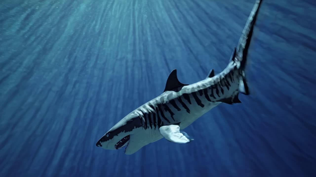 Tiger Shark Underwater