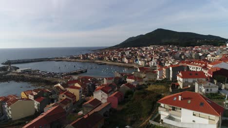 4k aerial footage of spanish coast