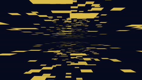 Contrasting-black-and-yellow-grid-in-digital-artwork