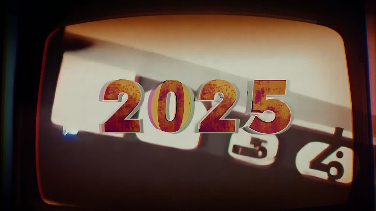 Retro TV Showing 2025