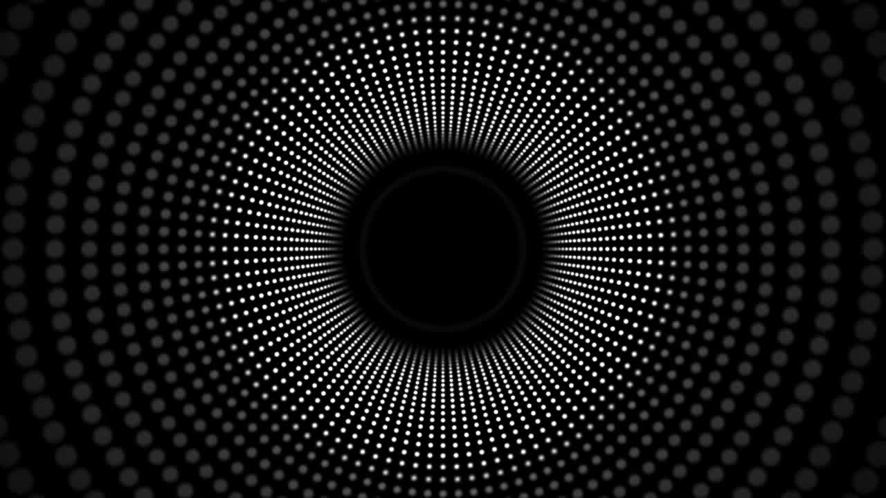 túnel de conducción en círculo