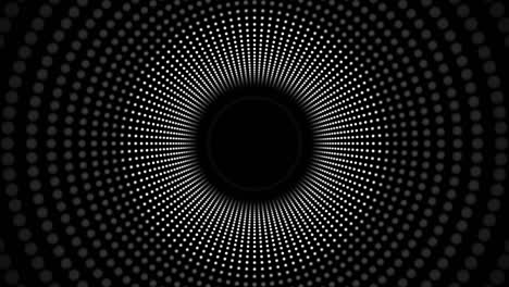 circle led tunnel