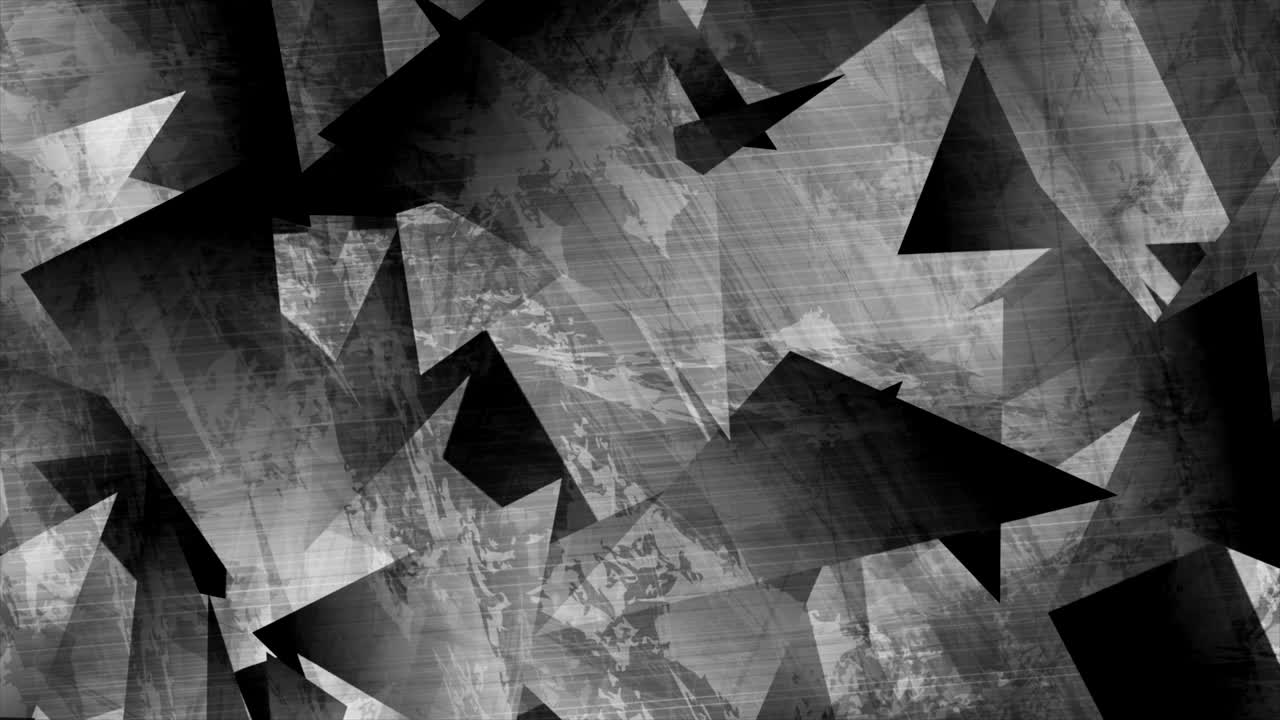 gray grunge 3d animación de video tecnológica poligonal