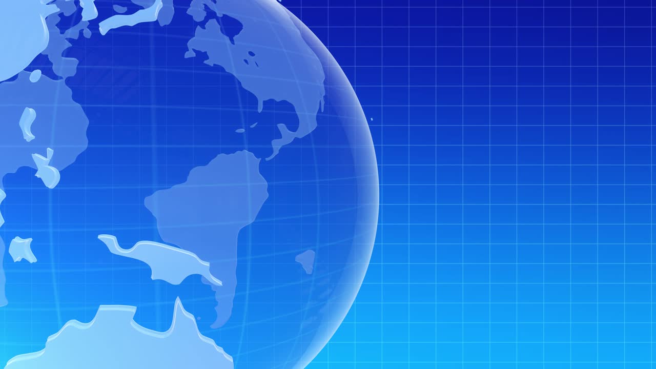 3d 세계 뉴스 배경 루프