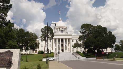 alabama state capitol in montgomery time lapse video