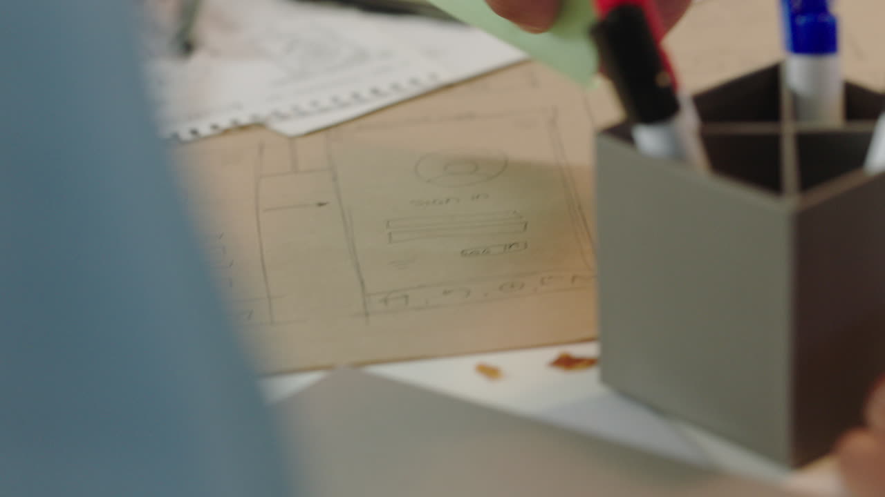 젊은 사업가들이 소프트웨어 개발팀을 구성하여 휴대폰 애플리케이션을 설계하고 다양한 그룹의 브레인스토밍을 통해 커뮤니케이션을 위한 창의적인 아이디어를 공유합니다.