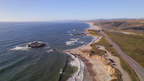 coastal drive with ocean view