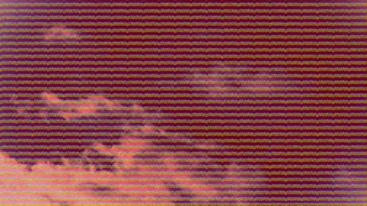 cielo y nubes con líneas